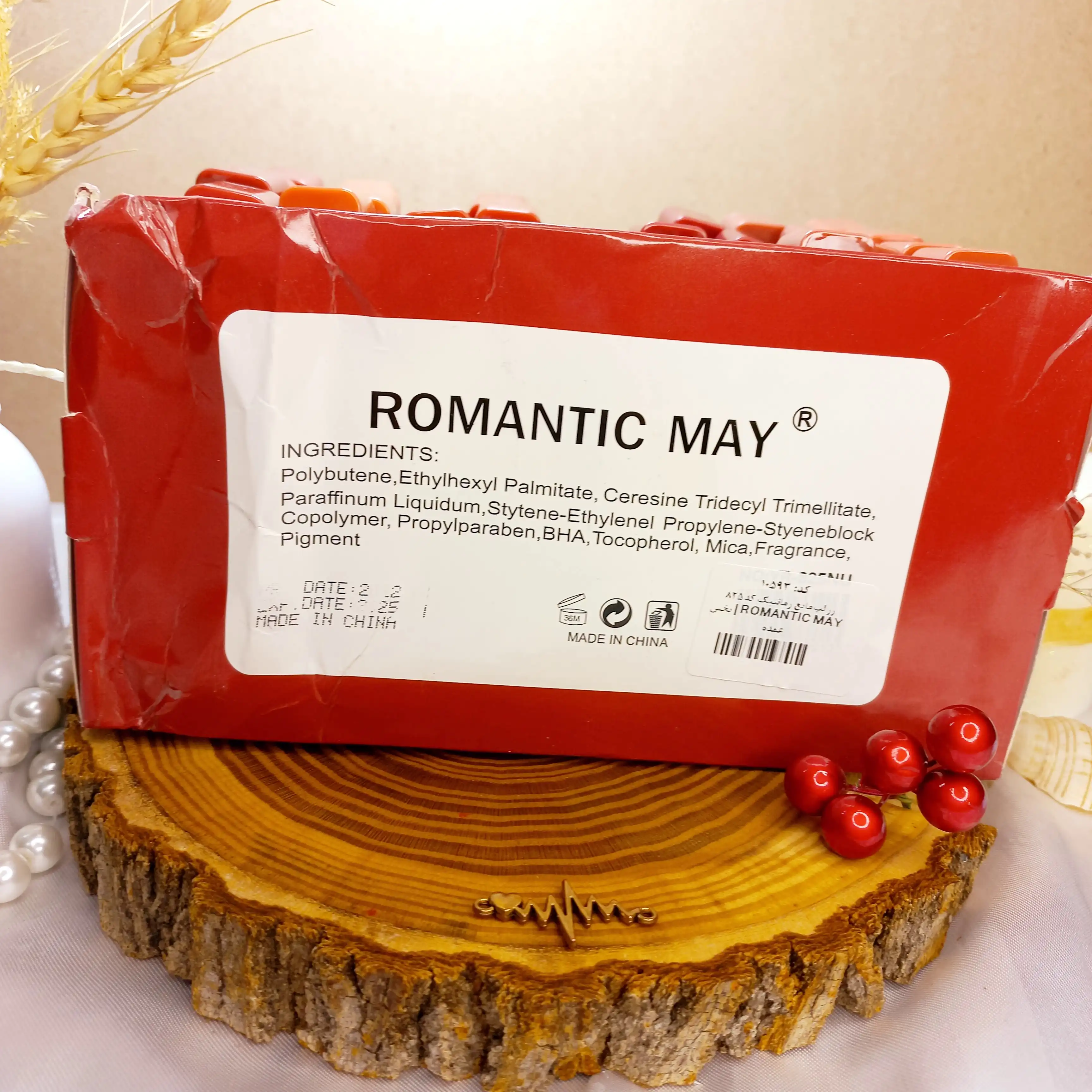 رژ لب مایع رمانتیک کد 825 ROMANTIC MAY | پخش عمده