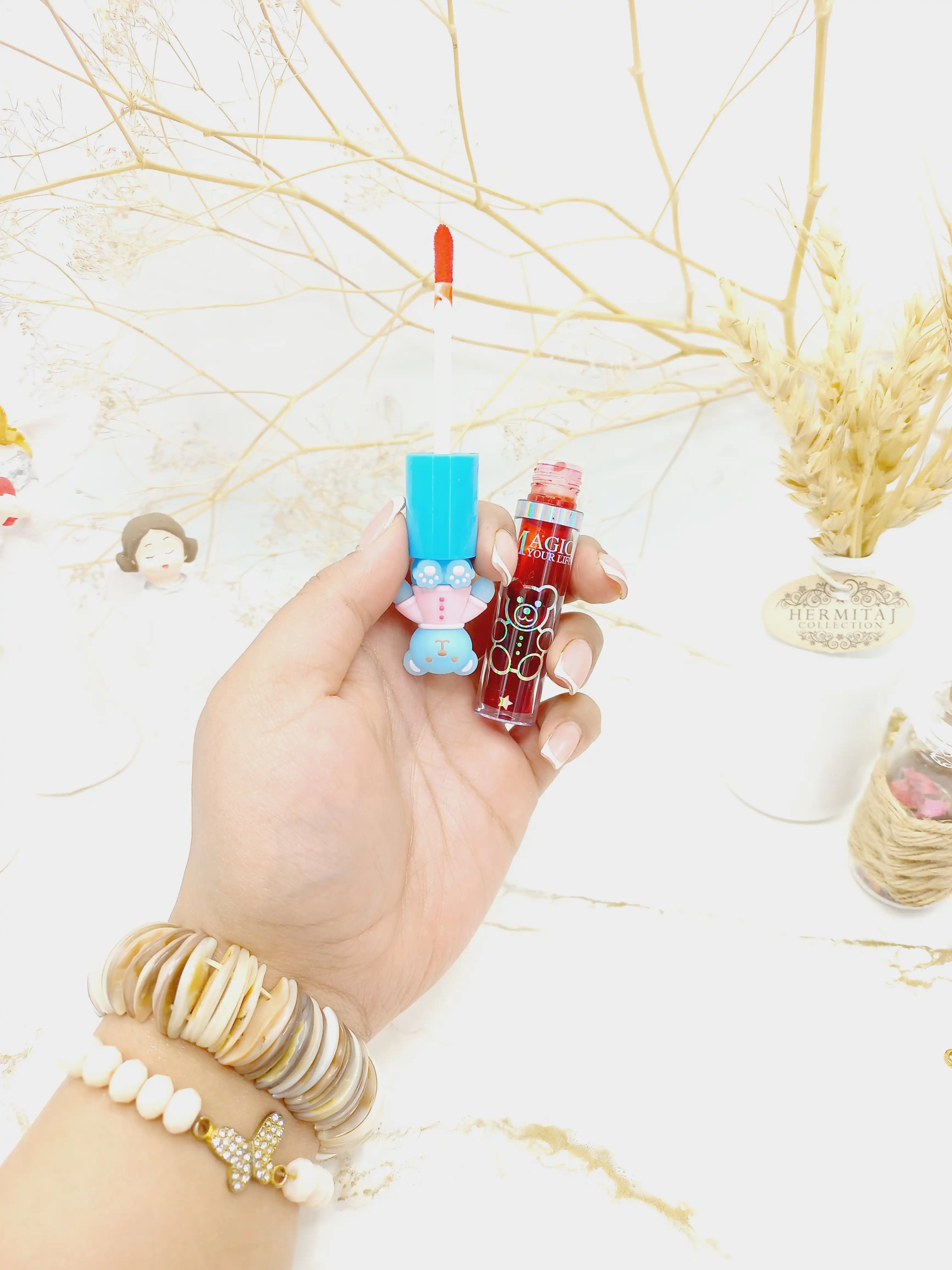 تینت لب طرح خرس مجیک MAGIC کد LC640