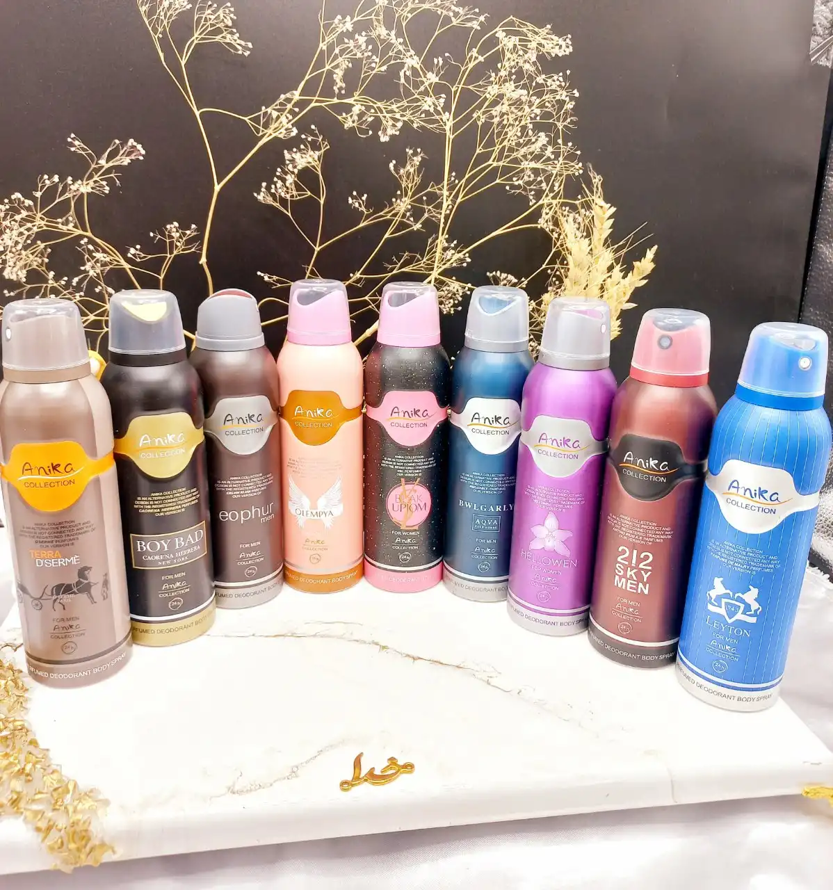 اسپری خوشبو کننده مردانه TERRA DSERME برند آنیکا Anika کد 1514