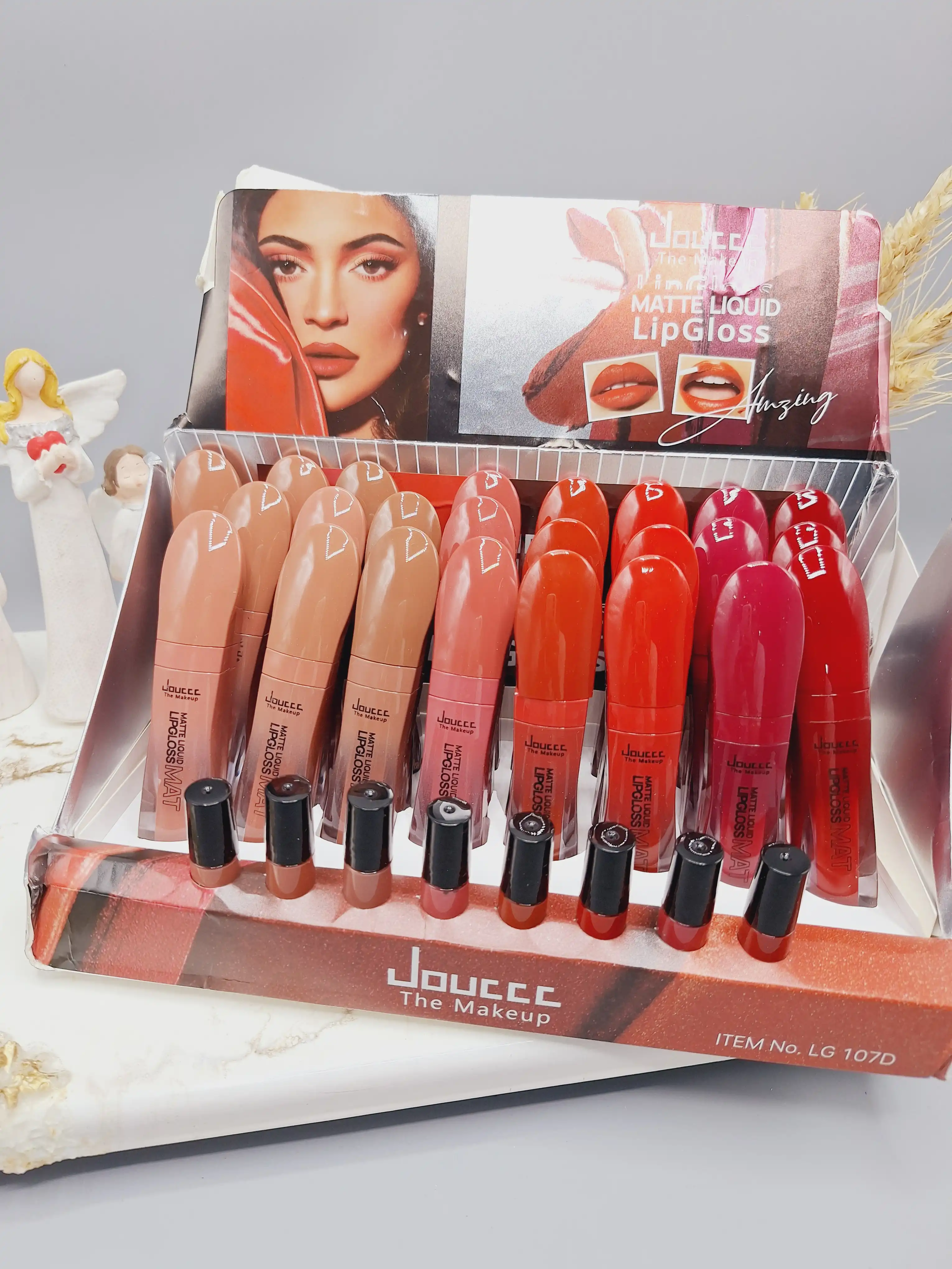 پک رژ لب مایع 8 عددی دوسه doucce کد 107D