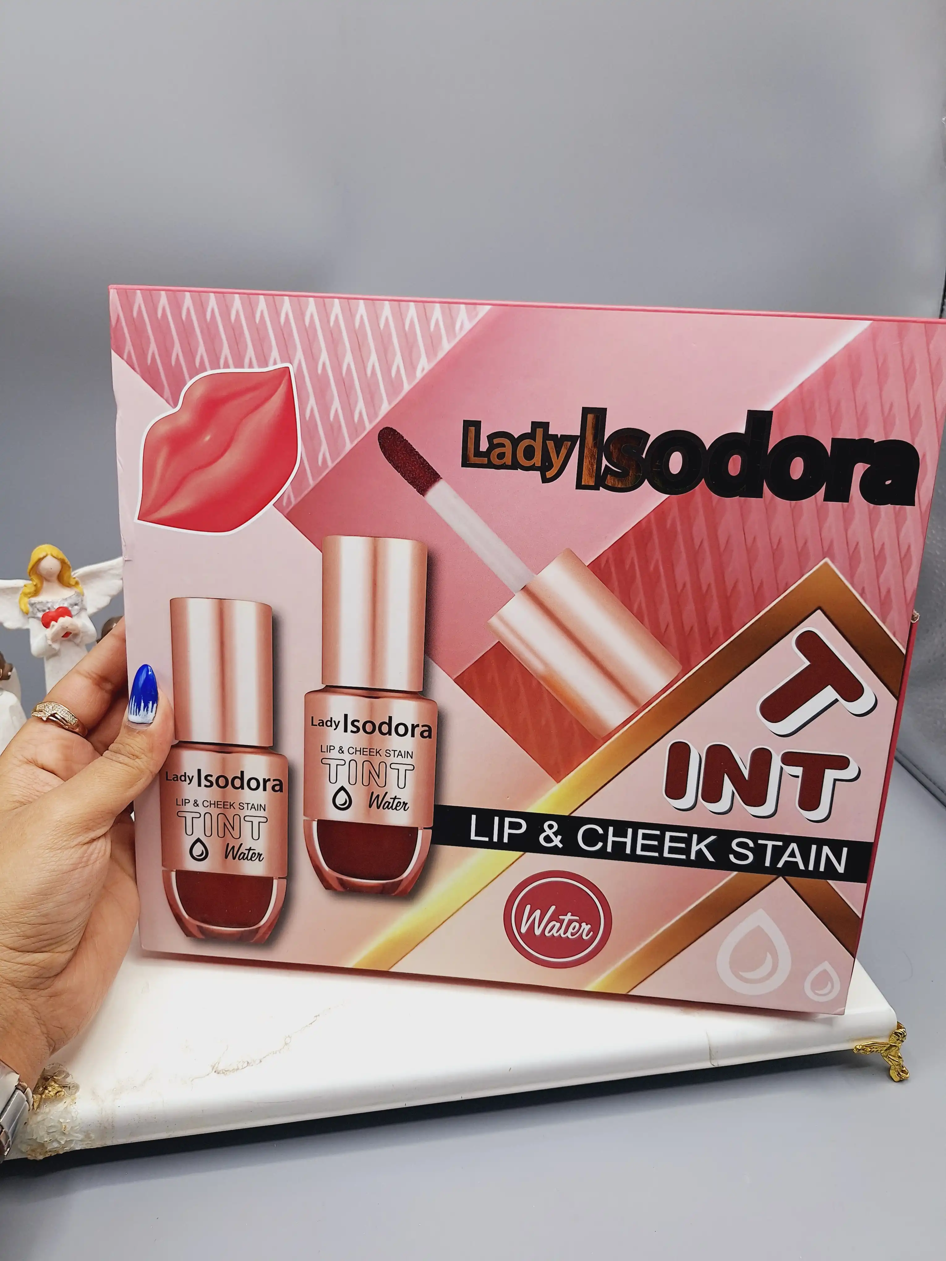 تینت لب و گونه Lady Isodora کیفیت عالی کد 0275