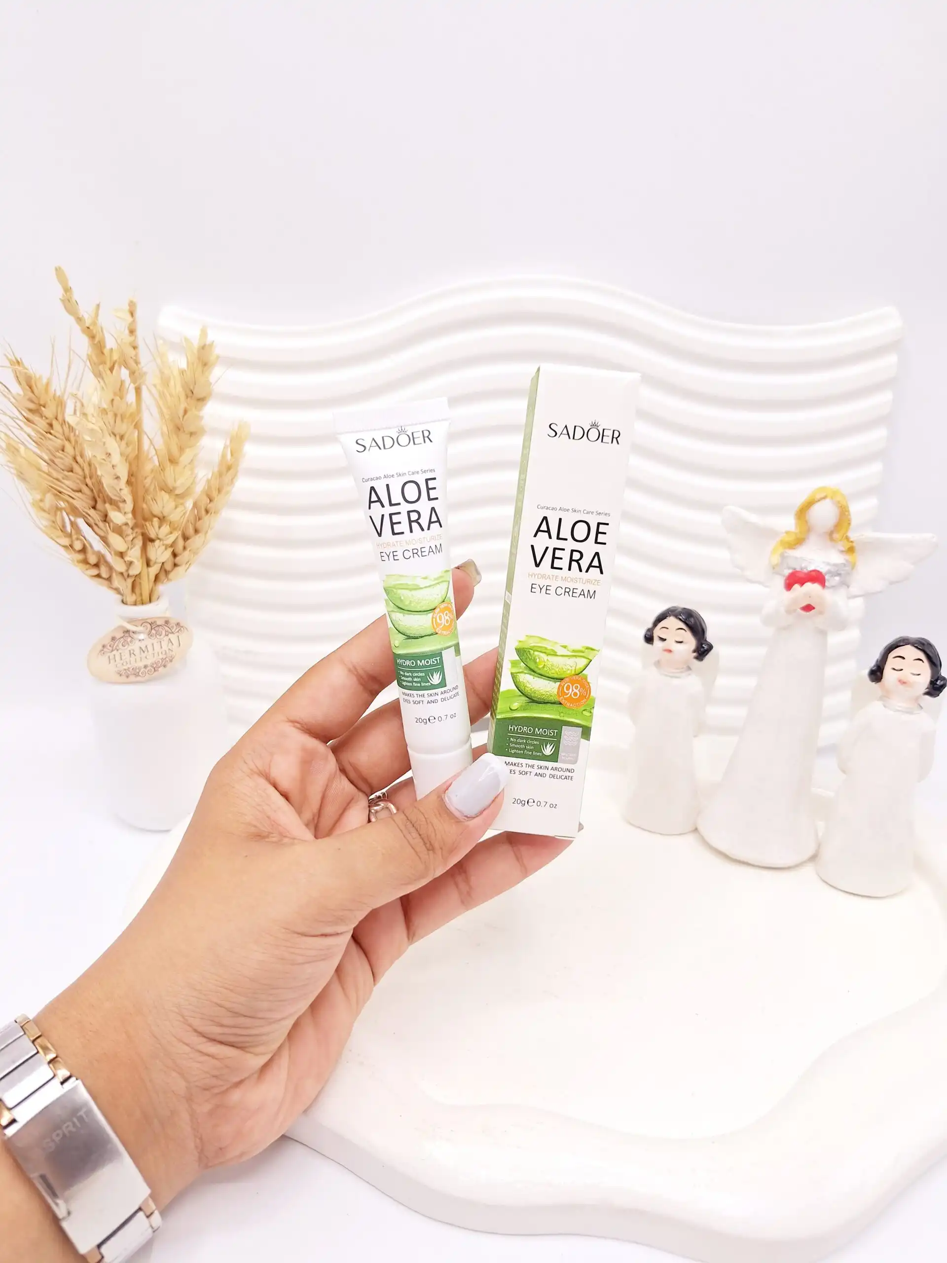 کرم دور چشم آلوئه ورا برند سادور کد 9958