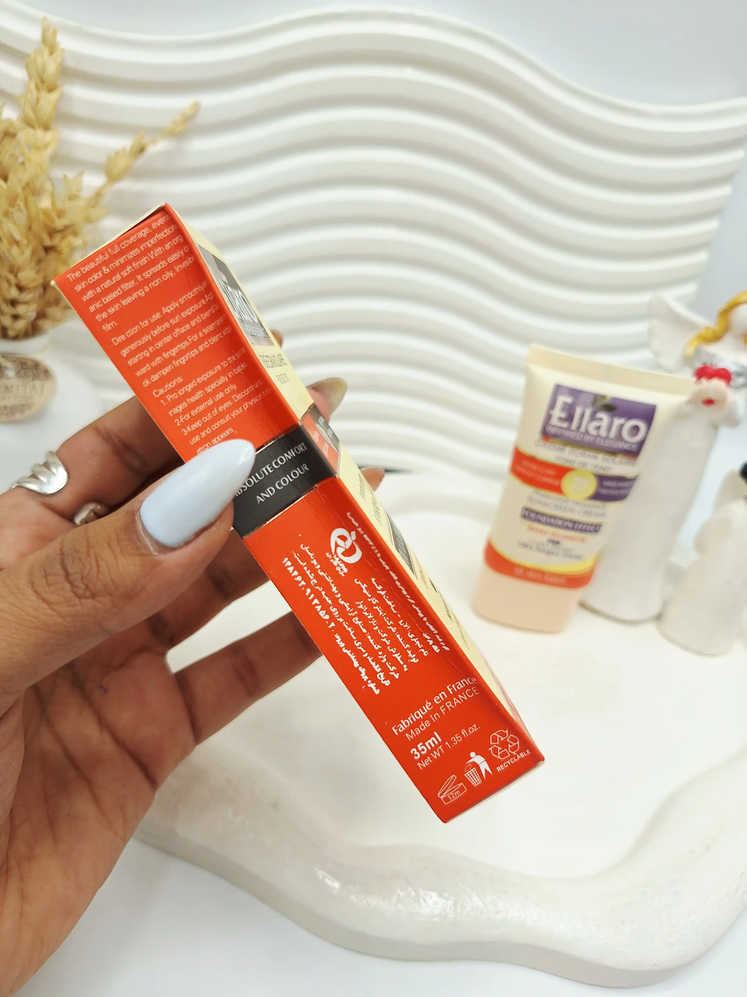 کرم ضد آفتاب پودری الارو SPF25 با پوشانندگی بالا