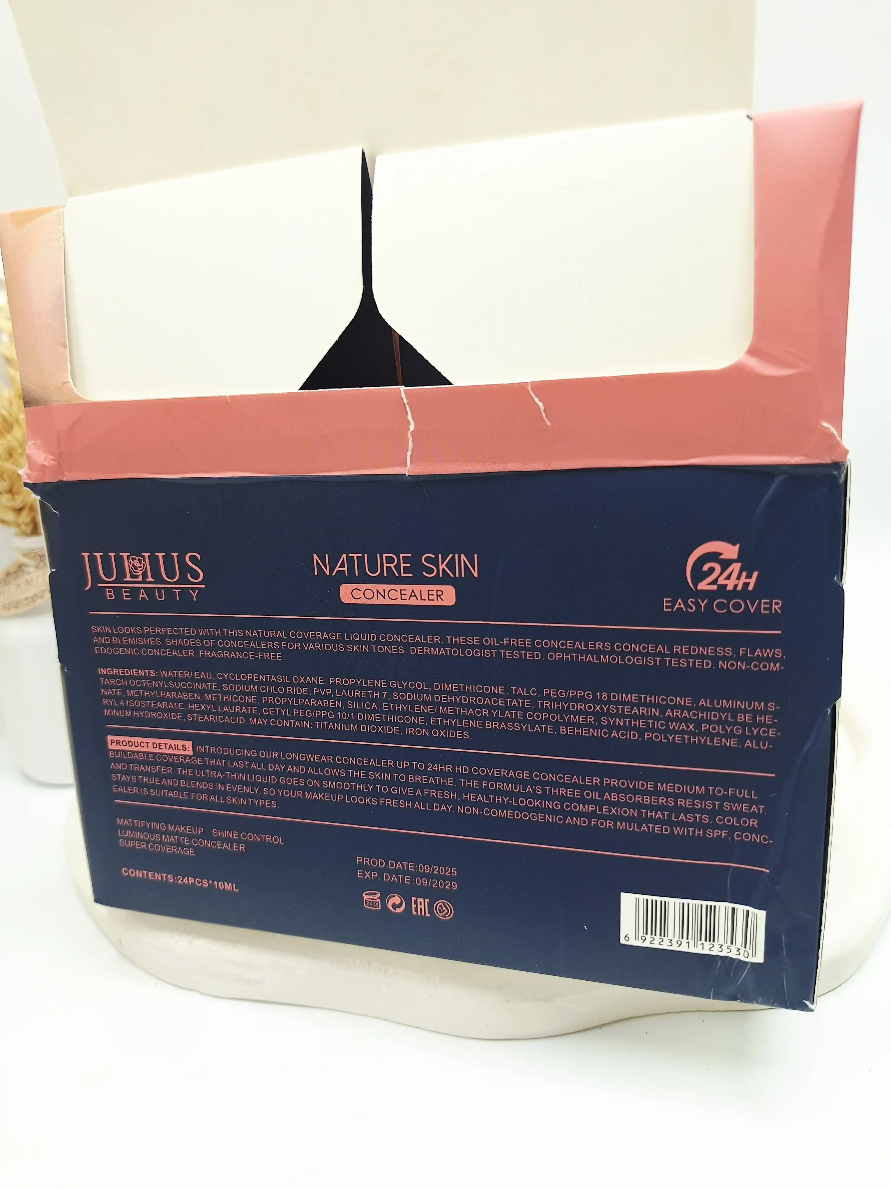 کانسیلر زیر چشم 24 ساعته جولیوس کد۳۵۳۰