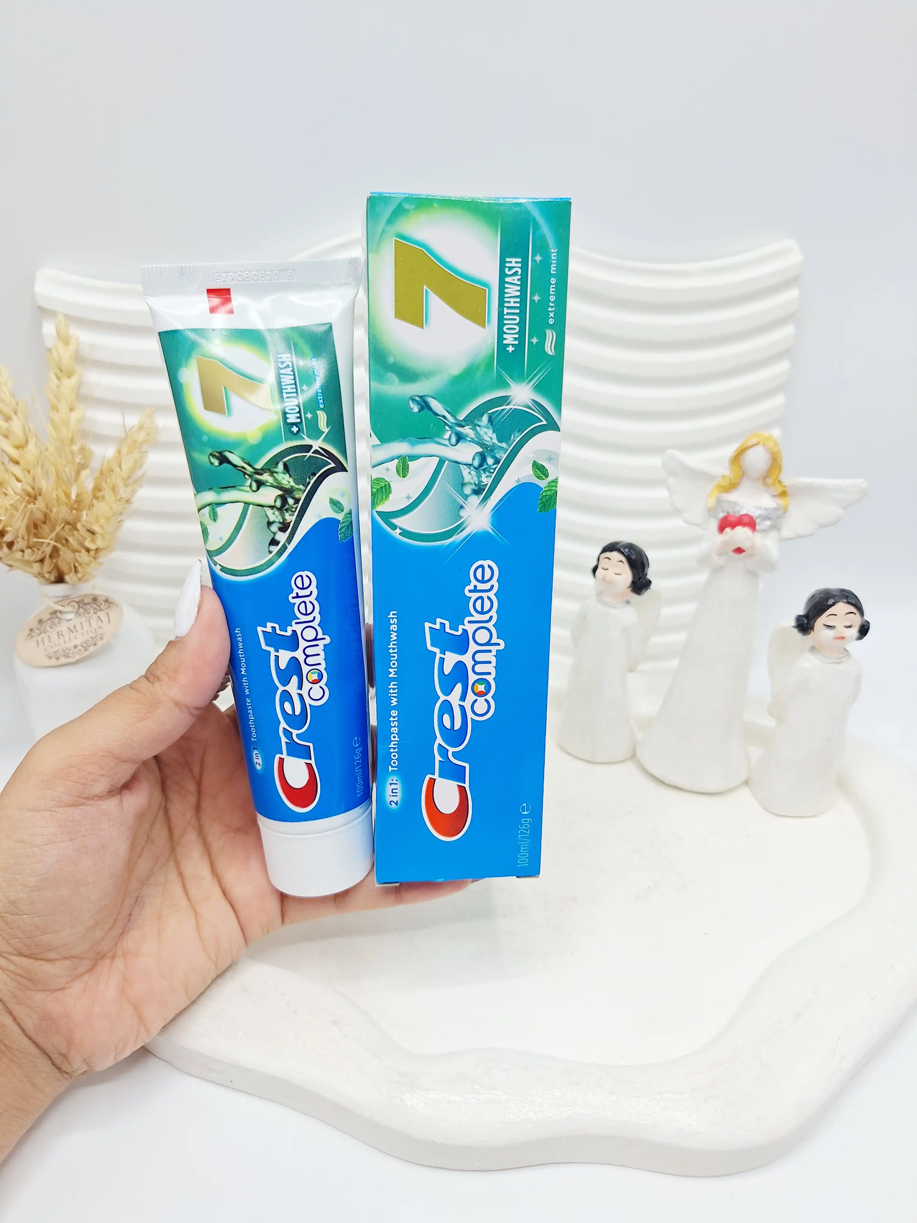 خمیر دندان یخی نعنا برند crest کد 1239