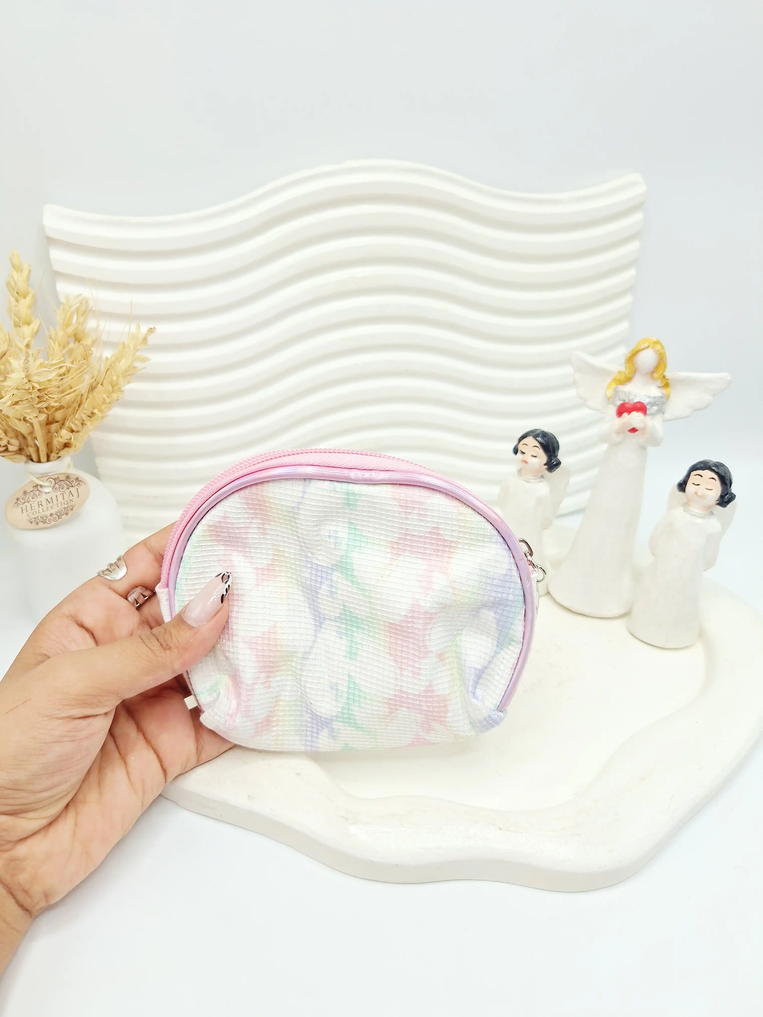 ست کیف ۳ تایی طرح آرایشی طلقی
