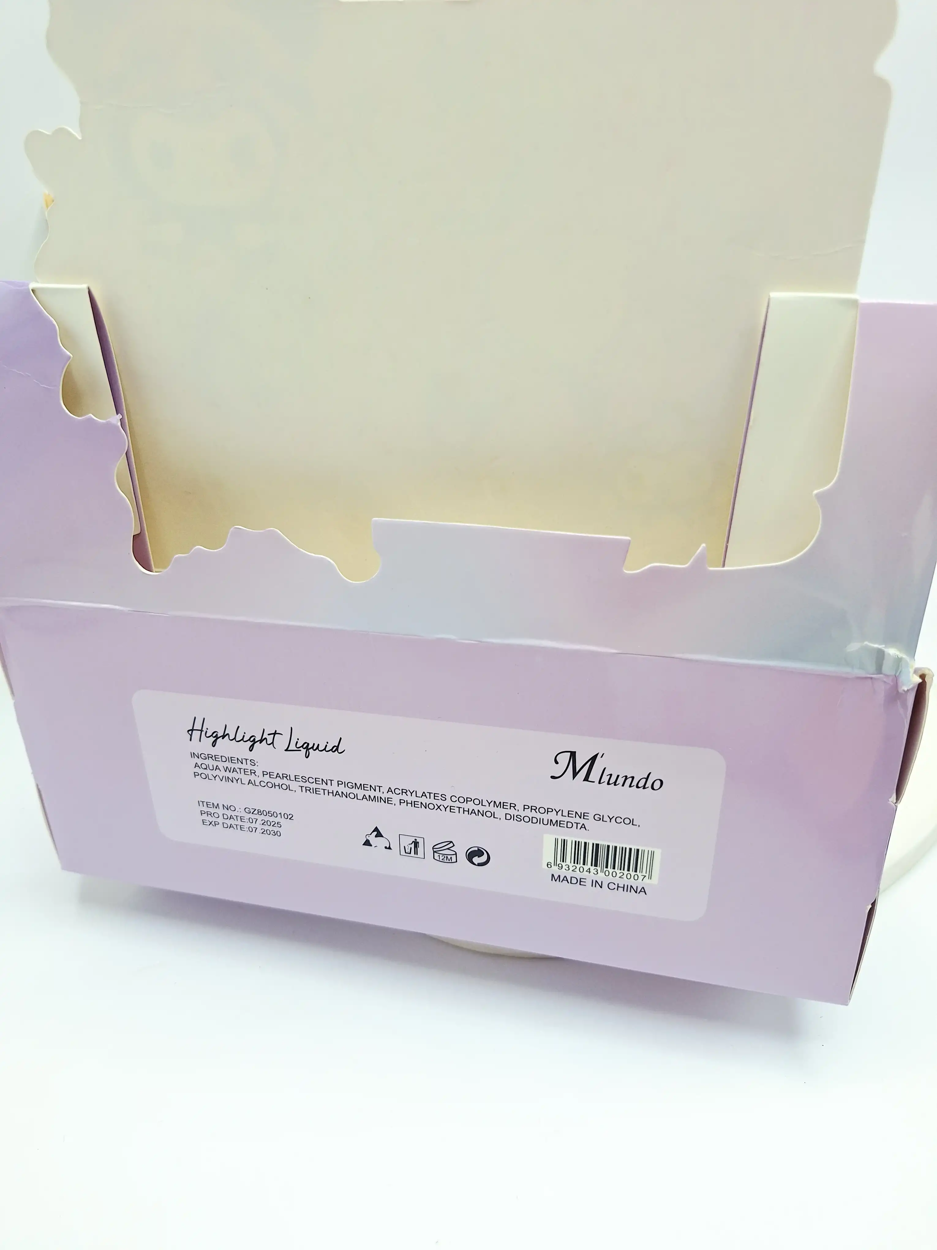 هایلایتر مایع طرح کرومی برند Mhunde کد 8050102