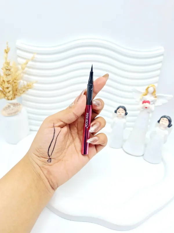 خط چشم ماژیکی پوکه صورتی برند PEN KOTA کد 1316